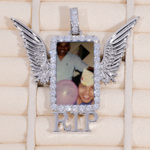 RIP WING 3D CUSTOM PICTURE PENDANT