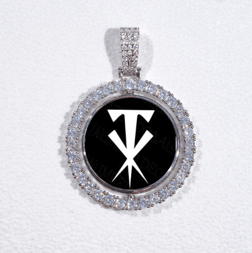 3D Spinning 2-Faced Custom Picture Pendant
