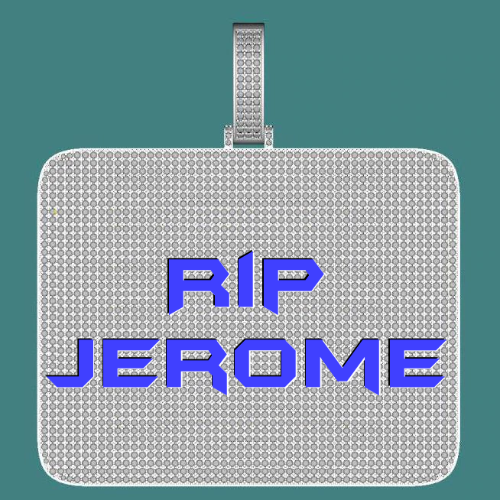 CUSTOM LETTER NECKLACE 3D BIG SQUARE