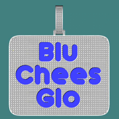 CUSTOM LETTER NECKLACE 3D BIG SQUARE