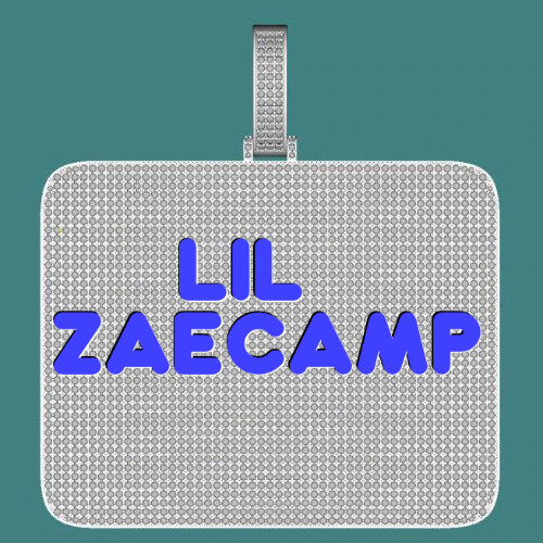 CUSTOM LETTER NECKLACE 3D BIG SQUARE