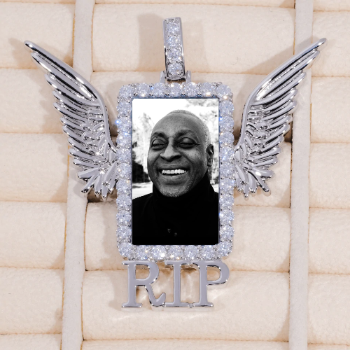 RIP WING 3D CUSTOM PICTURE PENDANT
