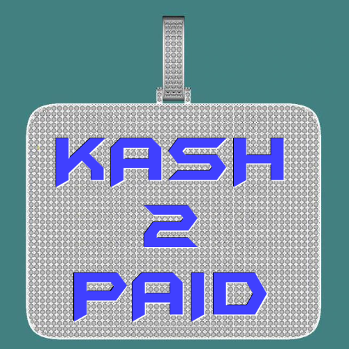 CUSTOM LETTER NECKLACE 3D BIG SQUARE