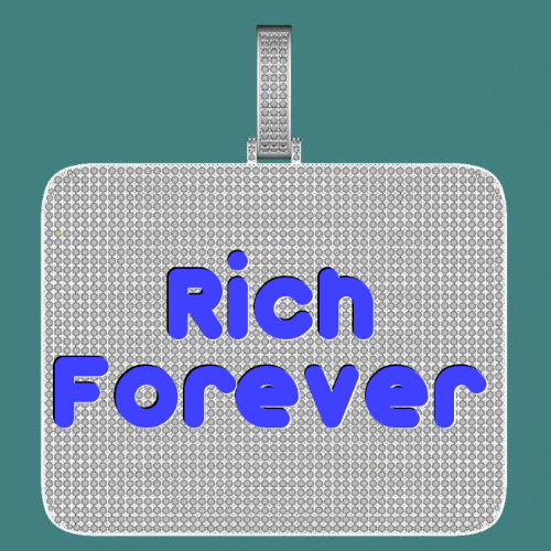 CUSTOM LETTER NECKLACE 3D BIG SQUARE
