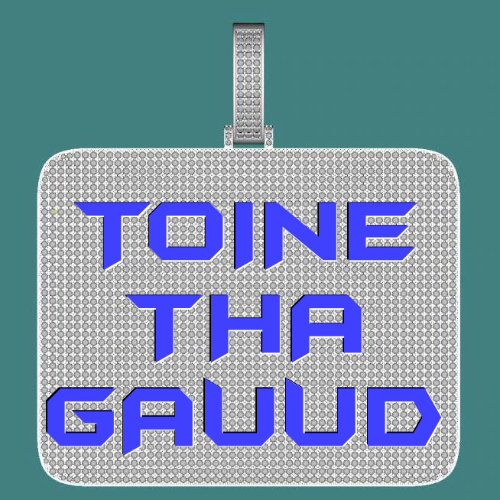 CUSTOM LETTER NECKLACE 3D BIG SQUARE