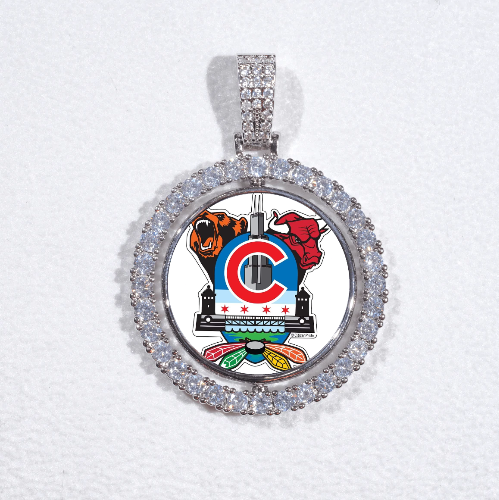 3D Spinning 2-Faced Custom Picture Pendant