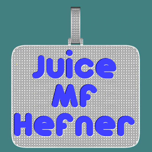 CUSTOM LETTER NECKLACE 3D BIG SQUARE