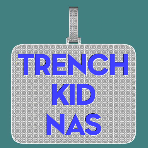 CUSTOM LETTER NECKLACE 3D BIG SQUARE