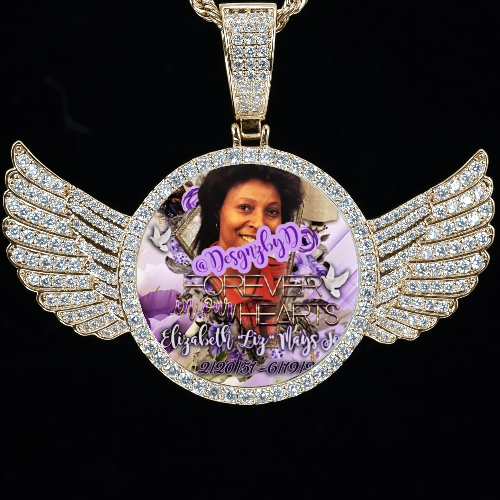 CUSTOM PICTURE PENDANT STYLE-4