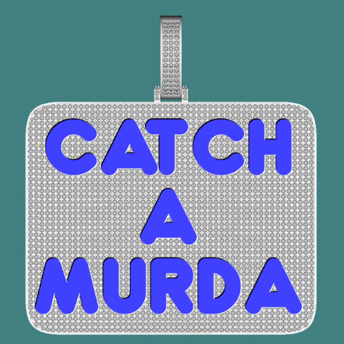 CUSTOM LETTER NECKLACE 3D BIG SQUARE