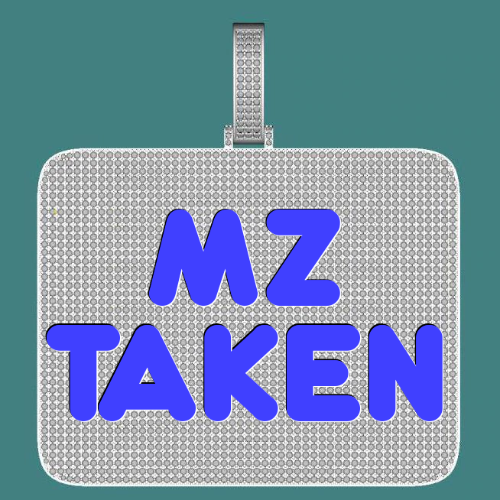 CUSTOM LETTER NECKLACE 3D BIG SQUARE