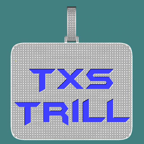 CUSTOM LETTER NECKLACE 3D BIG SQUARE
