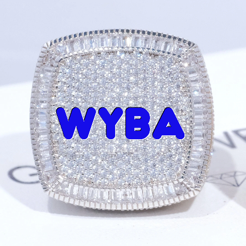 CUSTOM LETTER 3D ICED RING