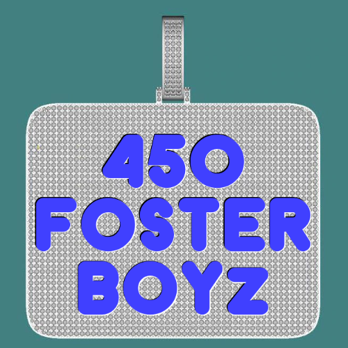 CUSTOM LETTER NECKLACE 3D BIG SQUARE
