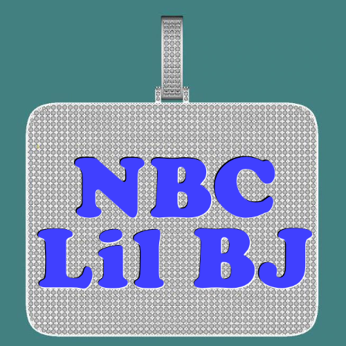 CUSTOM LETTER NECKLACE 3D BIG SQUARE