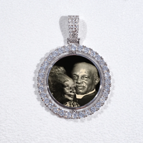 3D Spinning 2-Faced Custom Picture Pendant