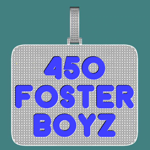 CUSTOM LETTER NECKLACE 3D BIG SQUARE