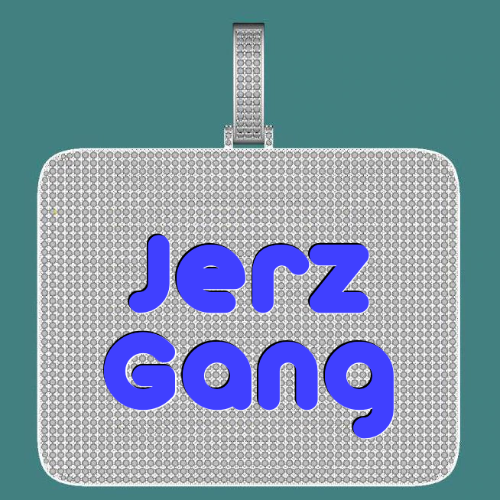 CUSTOM LETTER NECKLACE 3D BIG SQUARE
