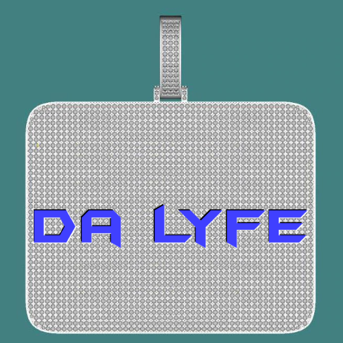 CUSTOM LETTER NECKLACE 3D BIG SQUARE