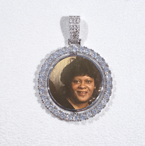 3D Spinning 2-Faced Custom Picture Pendant