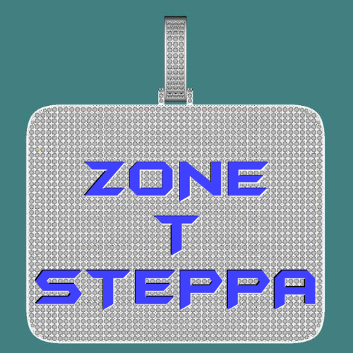 CUSTOM LETTER NECKLACE 3D BIG SQUARE