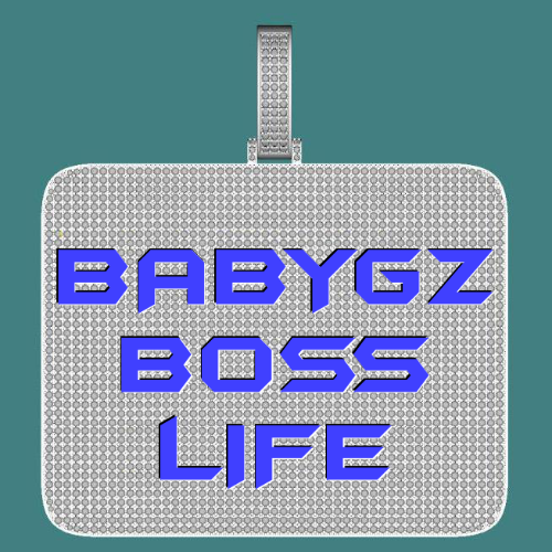 CUSTOM LETTER NECKLACE 3D BIG SQUARE