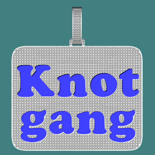 CUSTOM LETTER NECKLACE 3D BIG SQUARE