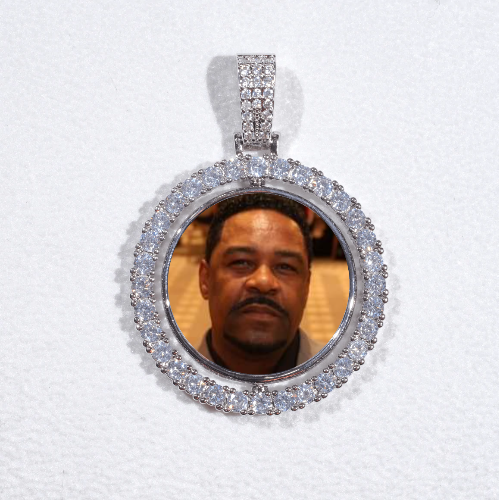 3D Spinning 2-Faced Custom Picture Pendant