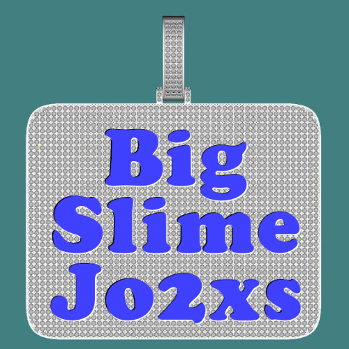 CUSTOM LETTER NECKLACE 3D BIG SQUARE