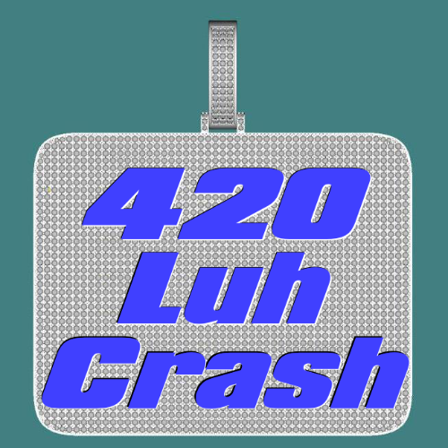 CUSTOM LETTER NECKLACE 3D BIG SQUARE
