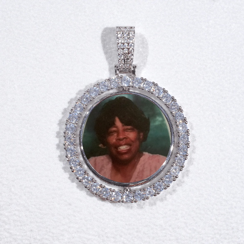 3D Spinning 2-Faced Custom Picture Pendant