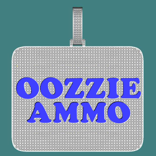 CUSTOM LETTER NECKLACE 3D BIG SQUARE