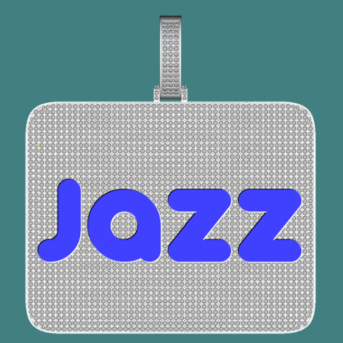 CUSTOM LETTER NECKLACE 3D BIG SQUARE