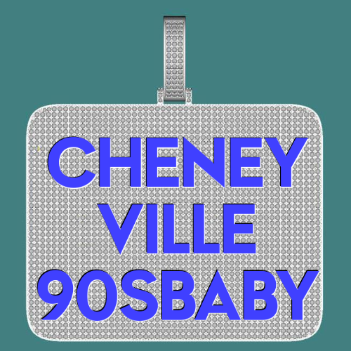 CUSTOM LETTER NECKLACE 3D BIG SQUARE