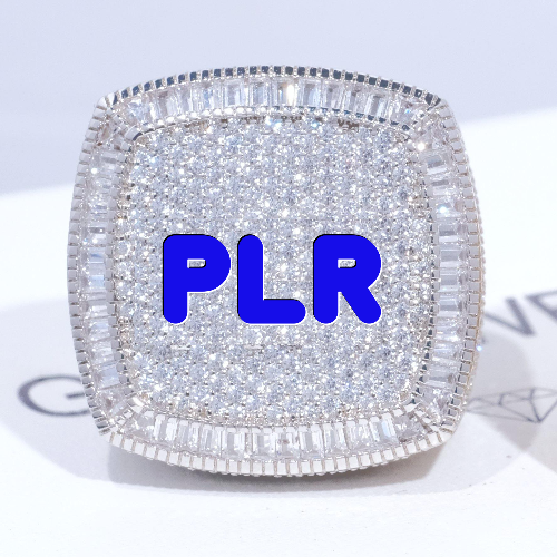 CUSTOM LETTER 3D ICED RING