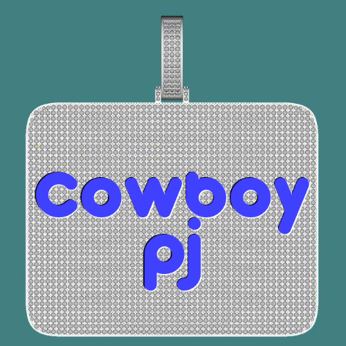 CUSTOM LETTER NECKLACE 3D BIG SQUARE