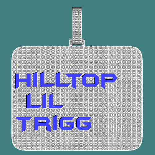 CUSTOM LETTER NECKLACE 3D BIG SQUARE