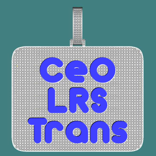CUSTOM LETTER NECKLACE 3D BIG SQUARE