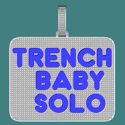 CUSTOM LETTER NECKLACE 3D BIG SQUARE