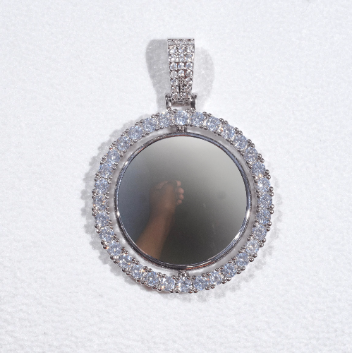 3D Spinning 2-Faced Custom Picture Pendant
