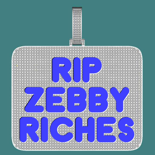 CUSTOM LETTER NECKLACE 3D BIG SQUARE