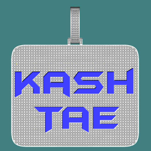 CUSTOM LETTER NECKLACE 3D BIG SQUARE