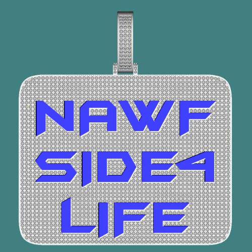 CUSTOM LETTER NECKLACE 3D BIG SQUARE