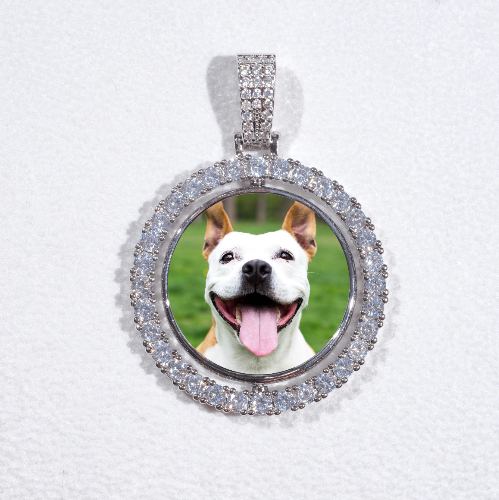 3D Spinning 2-Faced Custom Picture Pendant