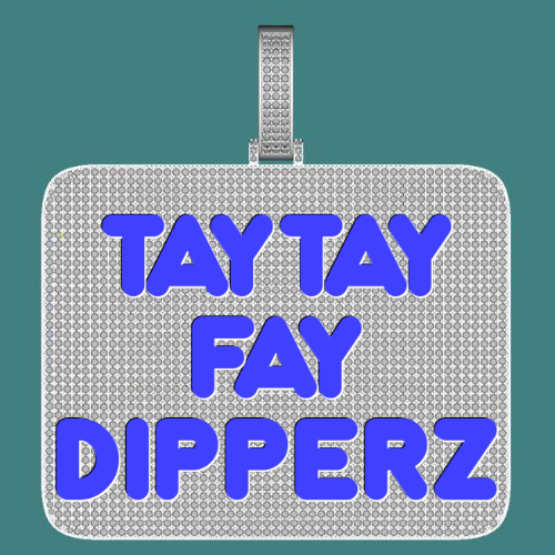 CUSTOM LETTER NECKLACE 3D BIG SQUARE