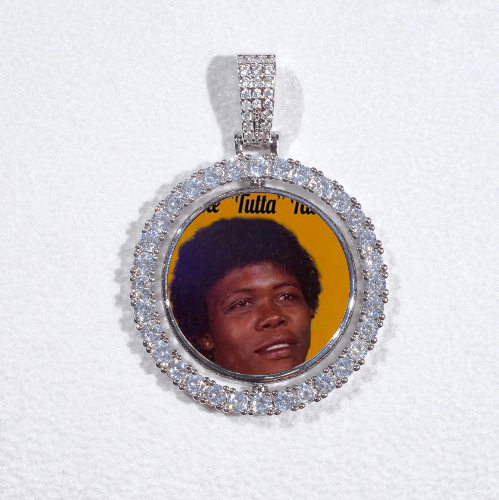 3D Spinning 2-Faced Custom Picture Pendant