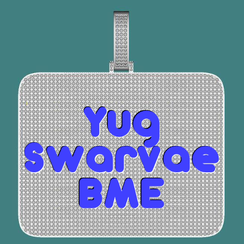 CUSTOM LETTER NECKLACE 3D BIG SQUARE