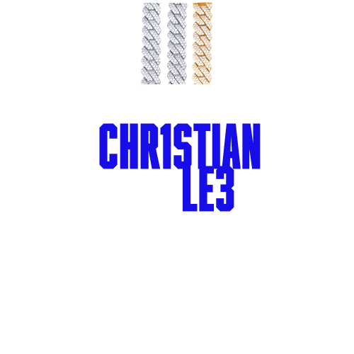 Custom Letters Baguette Two Layer Necklace