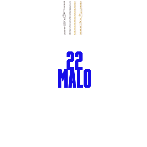 Custom Letters Baguette Two Layer Necklace
