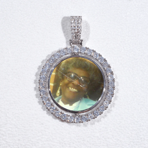 3D Spinning 2-Faced Custom Picture Pendant